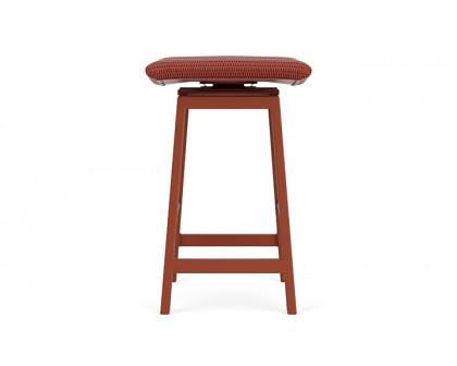 Lloyd Flanders™ Loom Swivel Bar Stool - Terracotta