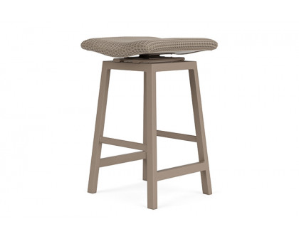 Lloyd Flanders™ Loom Swivel Bar Stool - French Beige