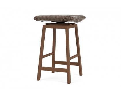 Lloyd Flanders™ Loom Swivel Bar Stool - Bark