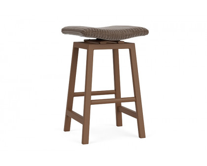 Lloyd Flanders™ Loom Swivel Bar Stool - Bark