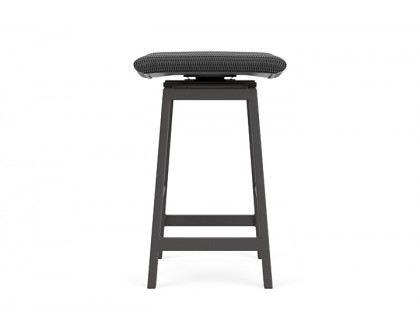 Lloyd Flanders™ Loom Swivel Bar Stool - Charcoal