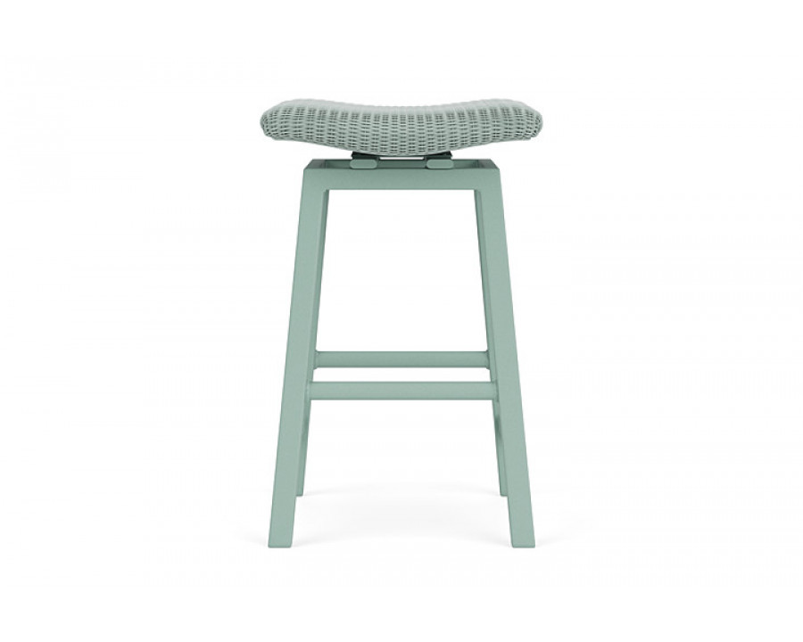 Lloyd Flanders™ Loom Swivel Bar Stool - Sea Glass