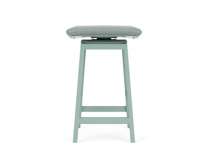 Lloyd Flanders™ Loom Swivel Bar Stool - Sea Glass