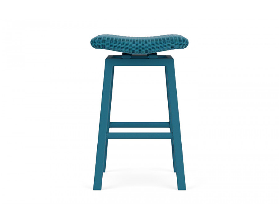 Lloyd Flanders™ Loom Swivel Bar Stool - Peacock