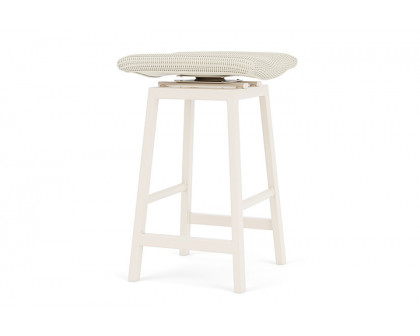 Lloyd Flanders™ Loom Swivel Bar Stool - Ivory