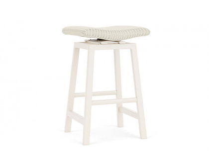 Lloyd Flanders™ Loom Swivel Bar Stool - Ivory