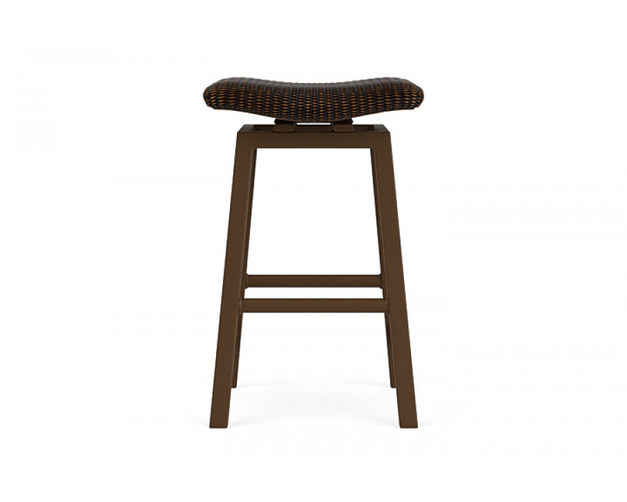 Lloyd Flanders™ Loom Swivel Bar Stool - Mink