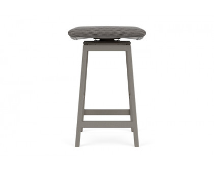 Lloyd Flanders™ Loom Swivel Bar Stool - Pewter