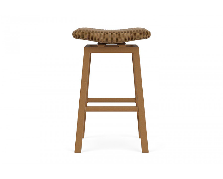 Lloyd Flanders™ Loom Swivel Bar Stool - Hickory