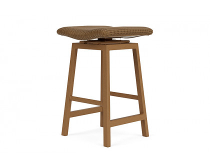 Lloyd Flanders™ Loom Swivel Bar Stool - Hickory