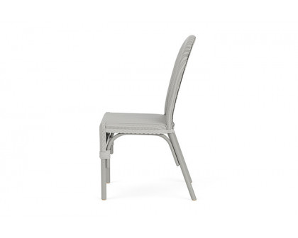 Lloyd Flanders™ Loom Bistro Chair - Platinum