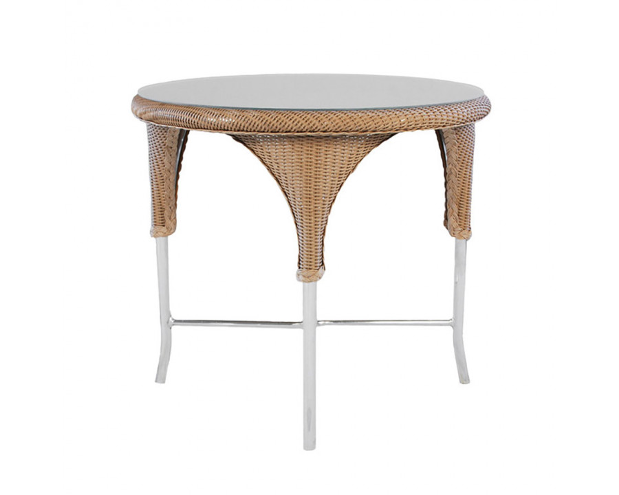 Lloyd Flanders™ Loom 34" Round Dining Table - Linen