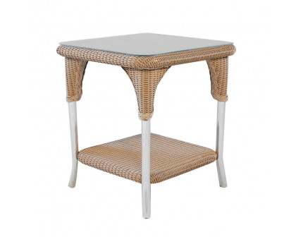 Lloyd Flanders - Loom 22" Square End Table