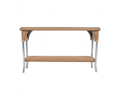 Lloyd Flanders™ Loom 52" Console Table - White