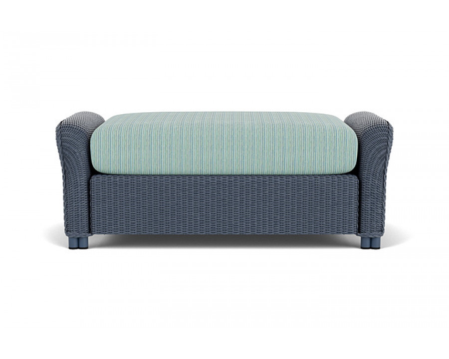 Lloyd Flanders™ Reflections Large Ottoman - Denim Blue