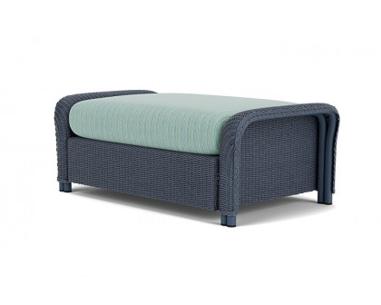 Lloyd Flanders™ Reflections Large Ottoman - Denim Blue