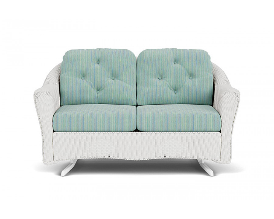 Lloyd Flanders™ Reflections Loveseat Glider - Matte White