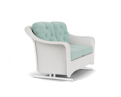 Lloyd Flanders™ Reflections Loveseat Glider - Matte White