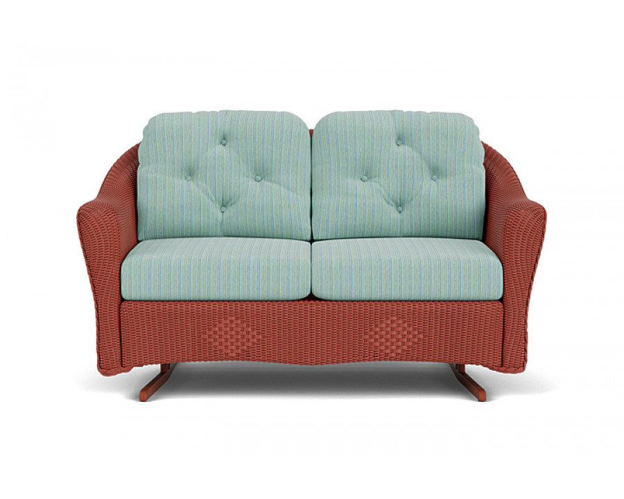 Lloyd Flanders™ Reflections Loveseat Glider - Terracotta