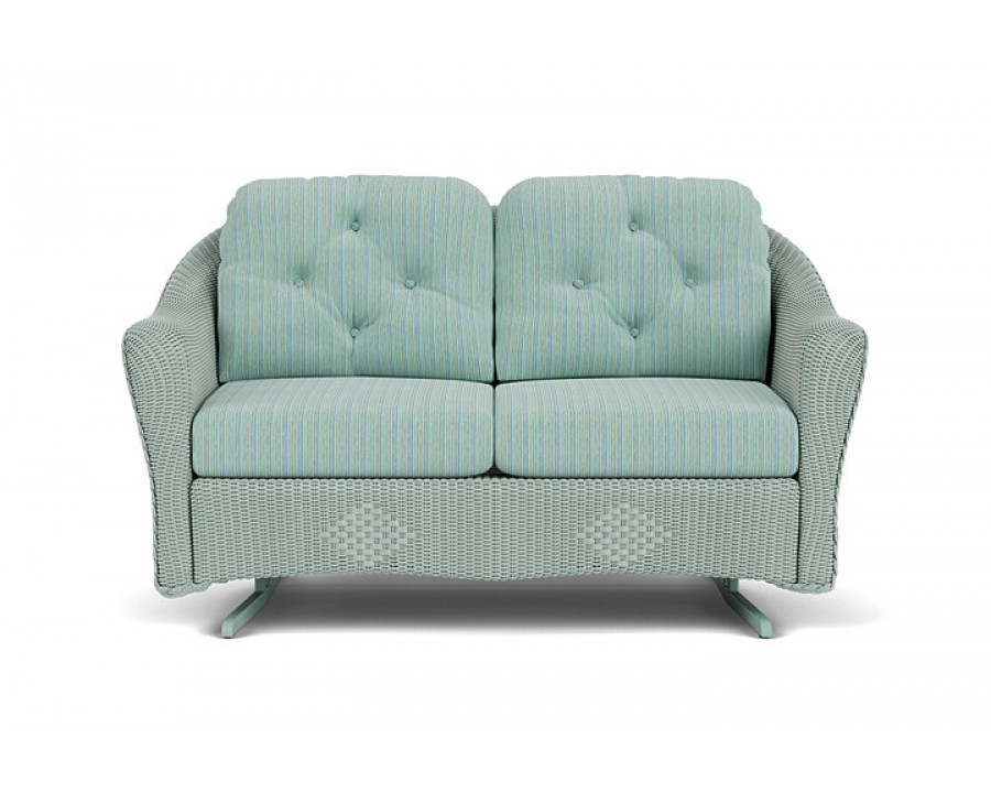 Lloyd Flanders™ Reflections Loveseat Glider - Sea Glass