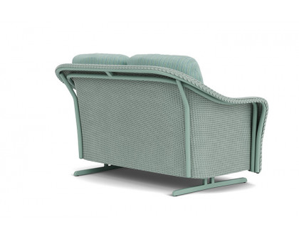 Lloyd Flanders™ Reflections Loveseat Glider - Sea Glass