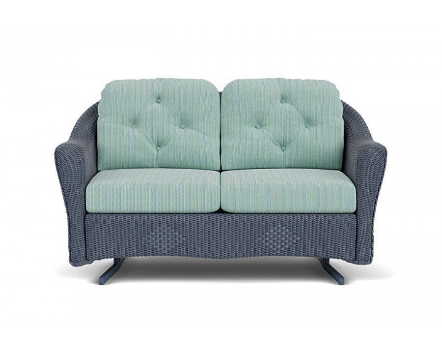 Lloyd Flanders™ Reflections Loveseat Glider - Denim Blue