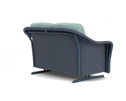 Lloyd Flanders™ Reflections Loveseat Glider - Denim Blue