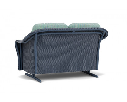 Lloyd Flanders™ Reflections Loveseat Glider - Denim Blue