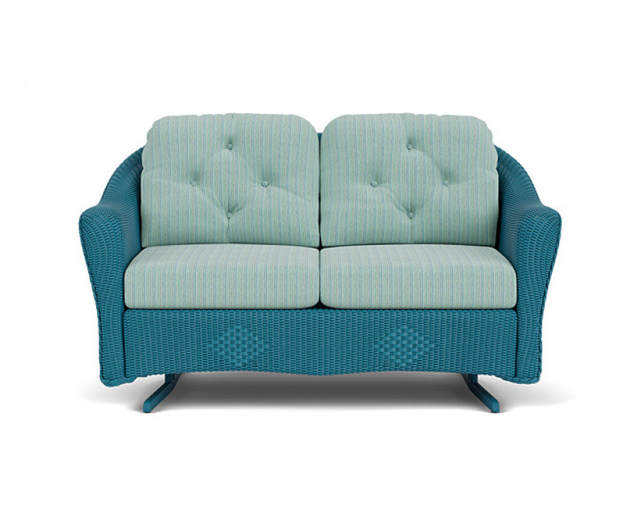 Lloyd Flanders™ Reflections Loveseat Glider - Peacock