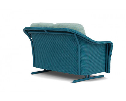 Lloyd Flanders™ Reflections Loveseat Glider - Peacock