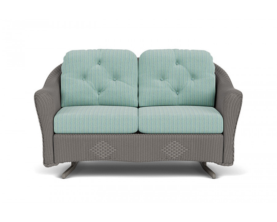 Lloyd Flanders™ Reflections Loveseat Glider - Pewter