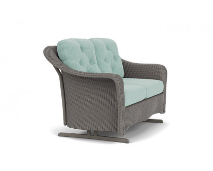 Lloyd Flanders™ Reflections Loveseat Glider - Pewter