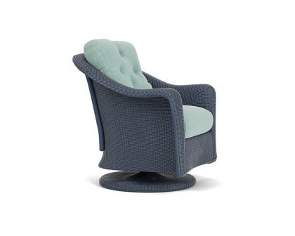 Lloyd Flanders™ Reflections Swivel Rocker Lounge Chair - Denim Blue