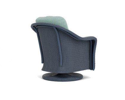 Lloyd Flanders™ Reflections Swivel Rocker Lounge Chair - Denim Blue