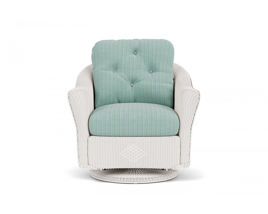 Lloyd Flanders™ Reflections Swivel Glider Lounge Chair - White