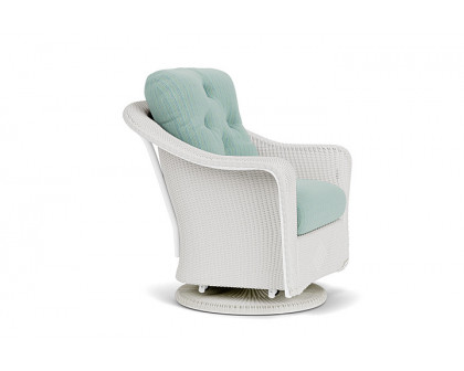 Lloyd Flanders™ Reflections Swivel Glider Lounge Chair - Matte White