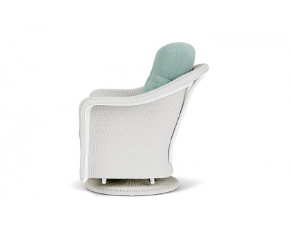 Lloyd Flanders™ Reflections Swivel Glider Lounge Chair - Matte White