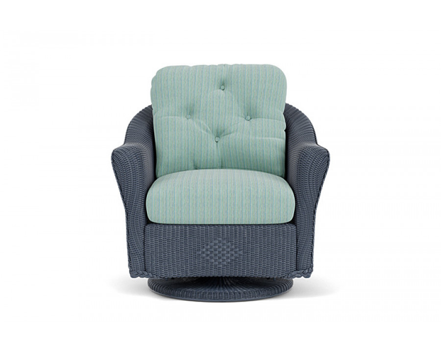 Lloyd Flanders™ Reflections Swivel Glider Lounge Chair - Denim Blue