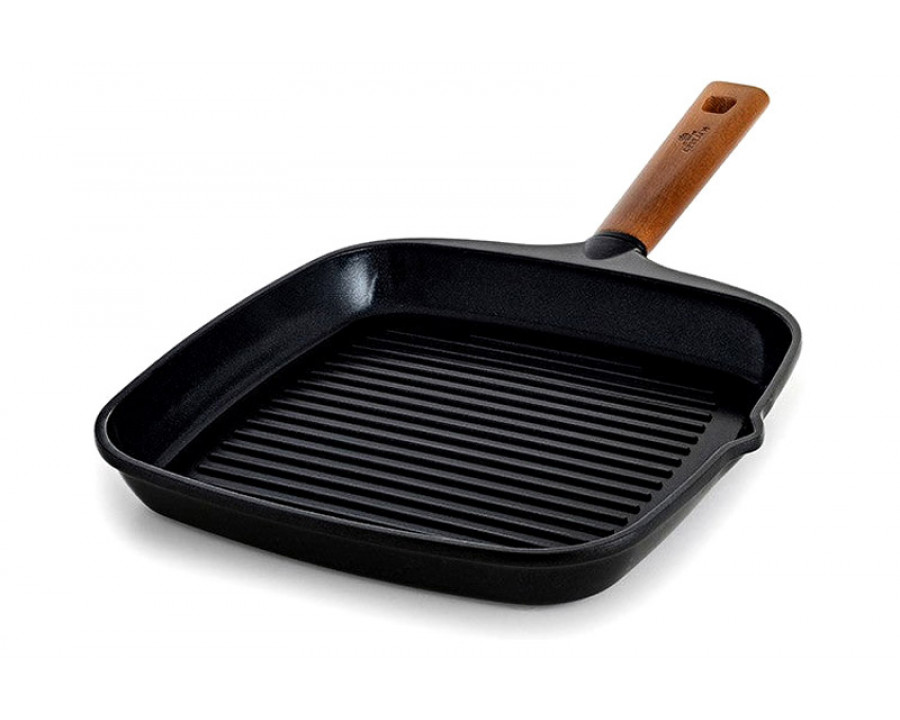 Maxima Natur Non-Stick Grill Pan 11" - Black