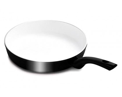 Maxima™ Contrast Non-Stick Frying Pan with Lid 11" - White/Black