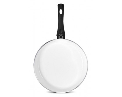 Maxima™ Contrast Non-Stick Frying Pan with Lid 11" - White/Black