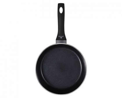 Maxima - Contrast Pro Deep Non-Stick Frying Pan with Lid 7.9" in Black