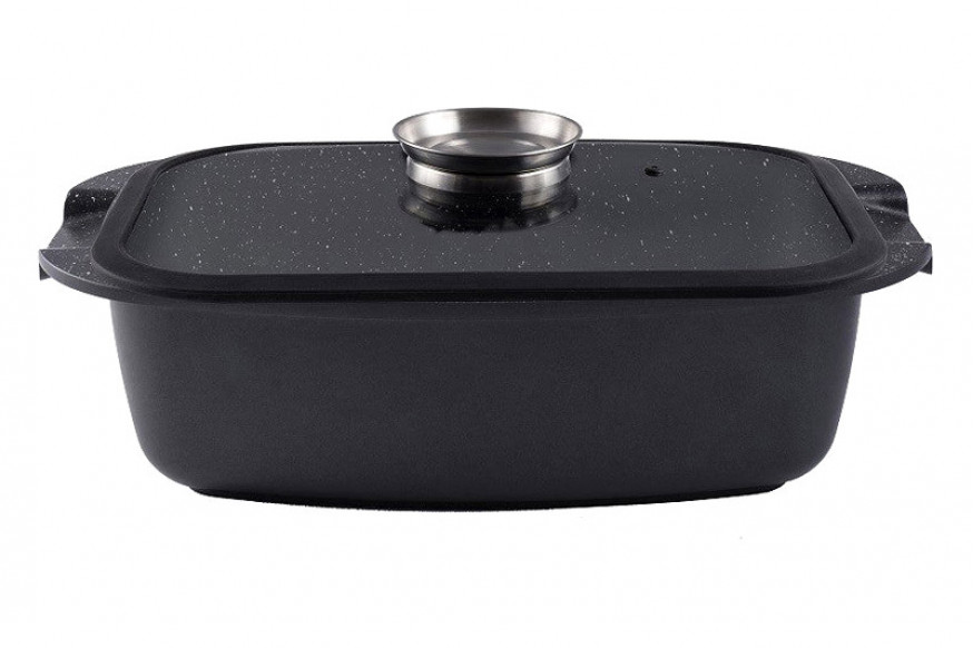 Maxima™ Granitex Roasting Pan - Black