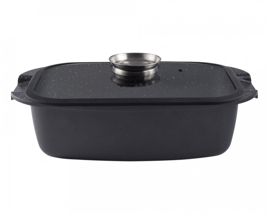 Maxima - Granitex Roasting Pan in Black