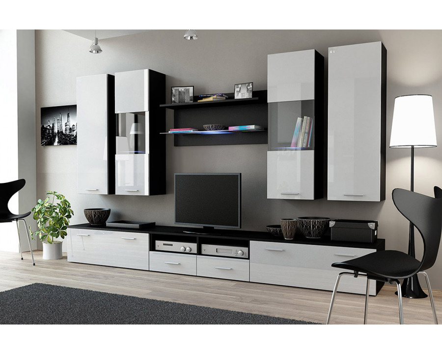 Maxima - Dream Ii 6 Piece High Gloss TV Set