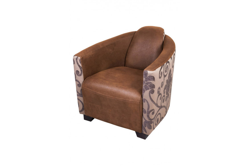 Maxima™ Bravo Armchair - Brown/Flowers