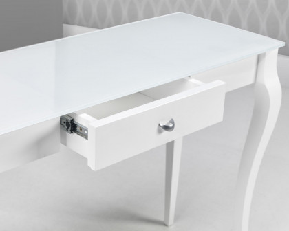 Maxima - Bresso Glass Top Console Table