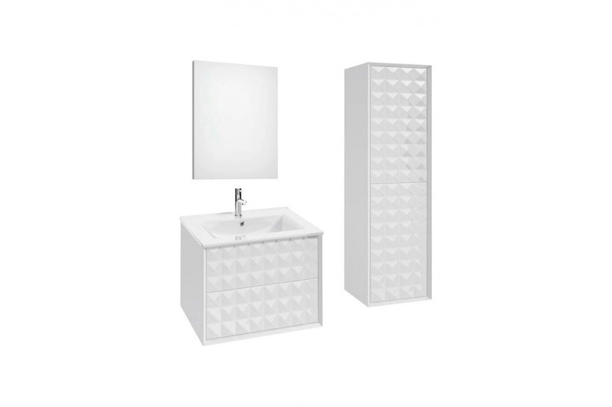 Maxima™ Zirco Vanity Bathroom Set - White