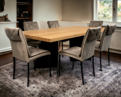 Maxima - Matilde Dining Set in Natural/Beige