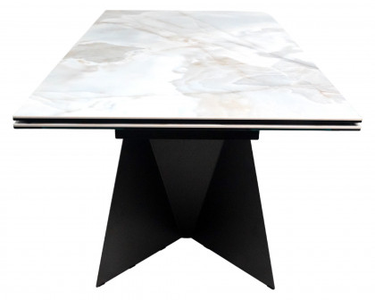 Maxima - Alberto Dining Table with Ceramic Top